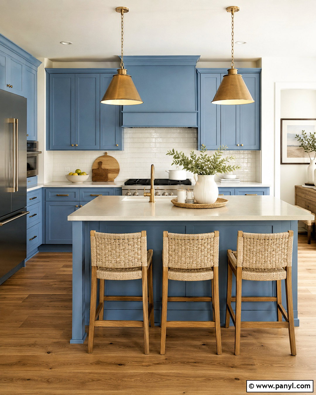 Cornflower Blue Kitchen Cabinets - 20 cornflower blue paint ideas