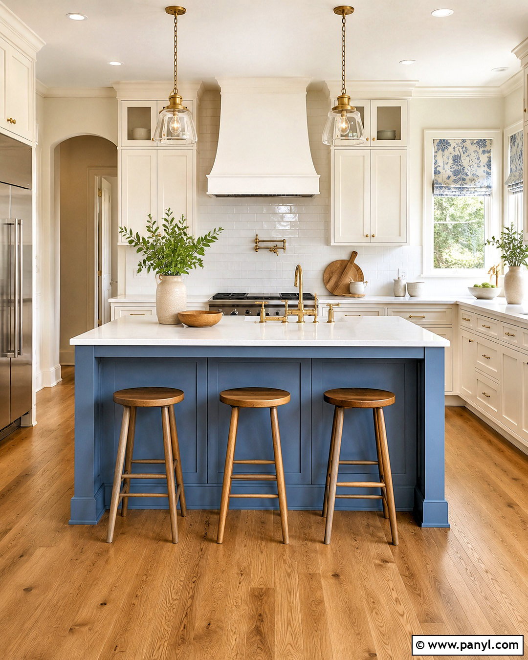 Cornflower Blue Kitchen Island - 20 cornflower blue paint ideas
