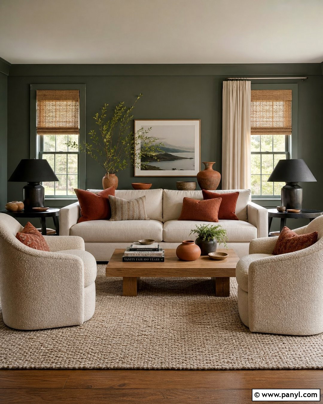 Cornwall Slate Living Room With Cream Furniture - 20 cornwall slate vs evergreen fog ideas