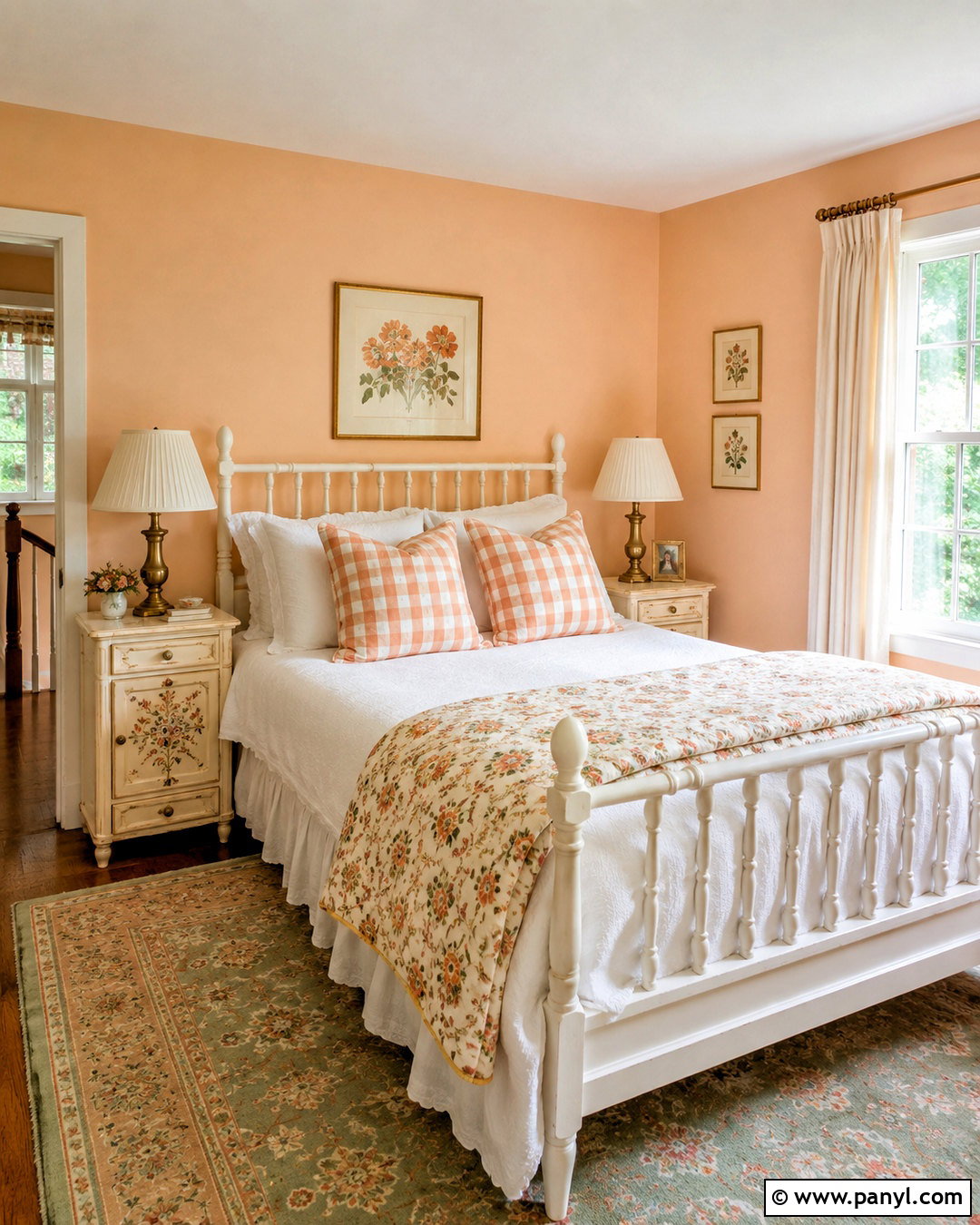 Cottage Light Orange Bedroom - 20 light orange bedroom ideas