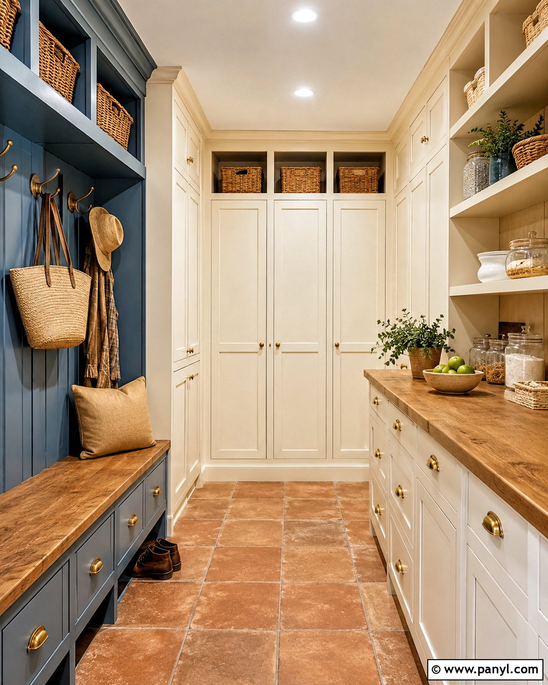 Cottage Mudroom Pantry - 20 cottage mudroom ideas