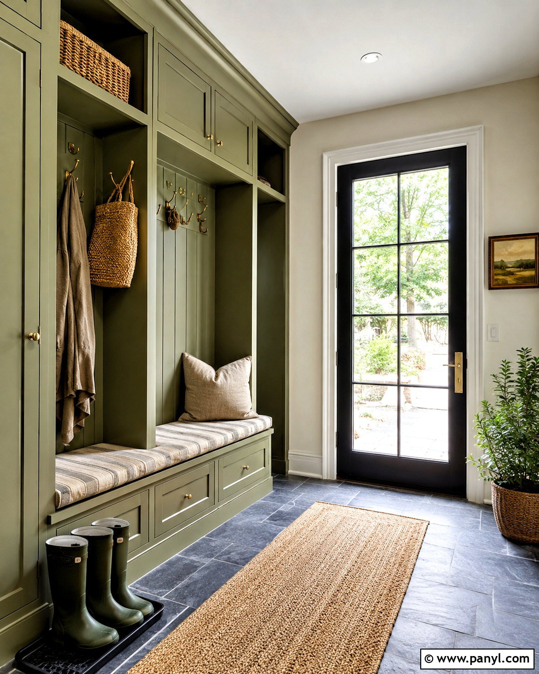Cottage Mudroom Storage - 20 modern cottage interior ideas