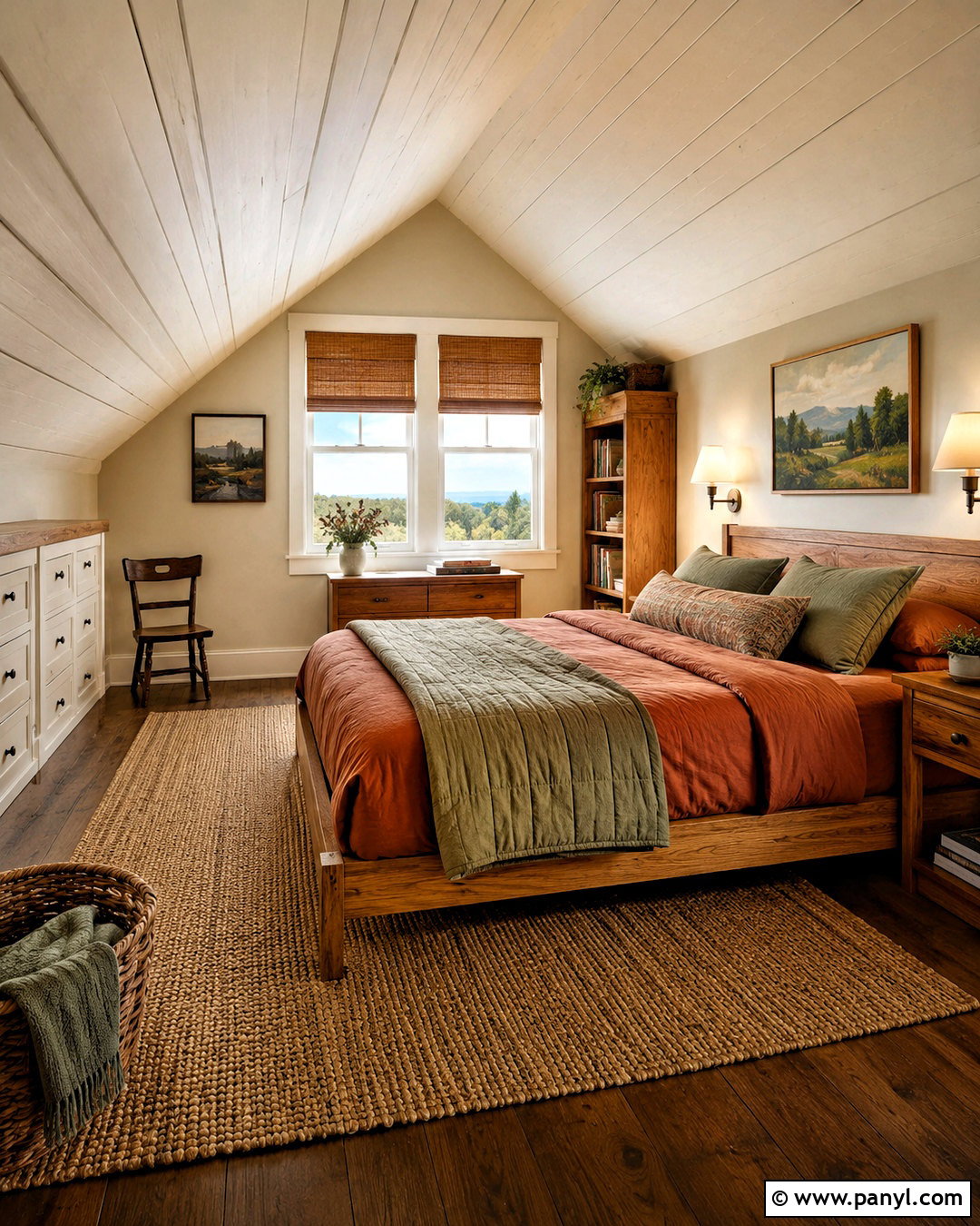 Cozy Attic Bedroom - 20 cozy bedroom ideas