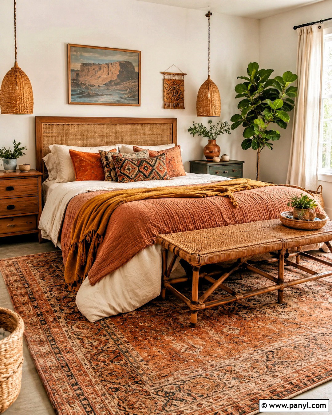Cozy Boho Bedroom - 20 cozy bedroom ideas
