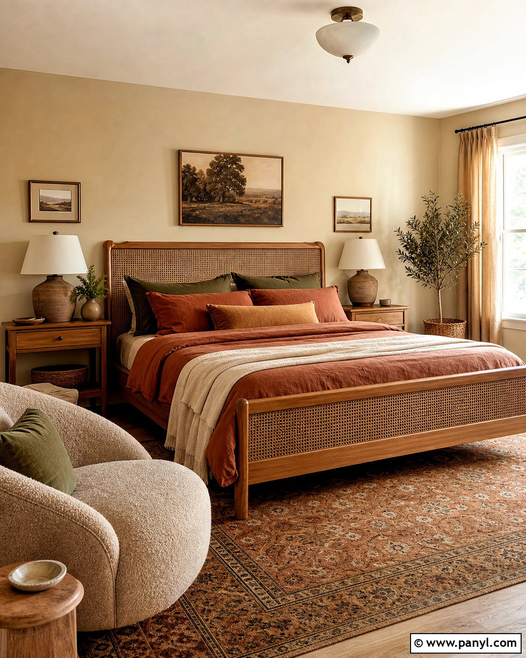 Cozy Earth Tone Bedroom - 20 room decor bedroom ideas
