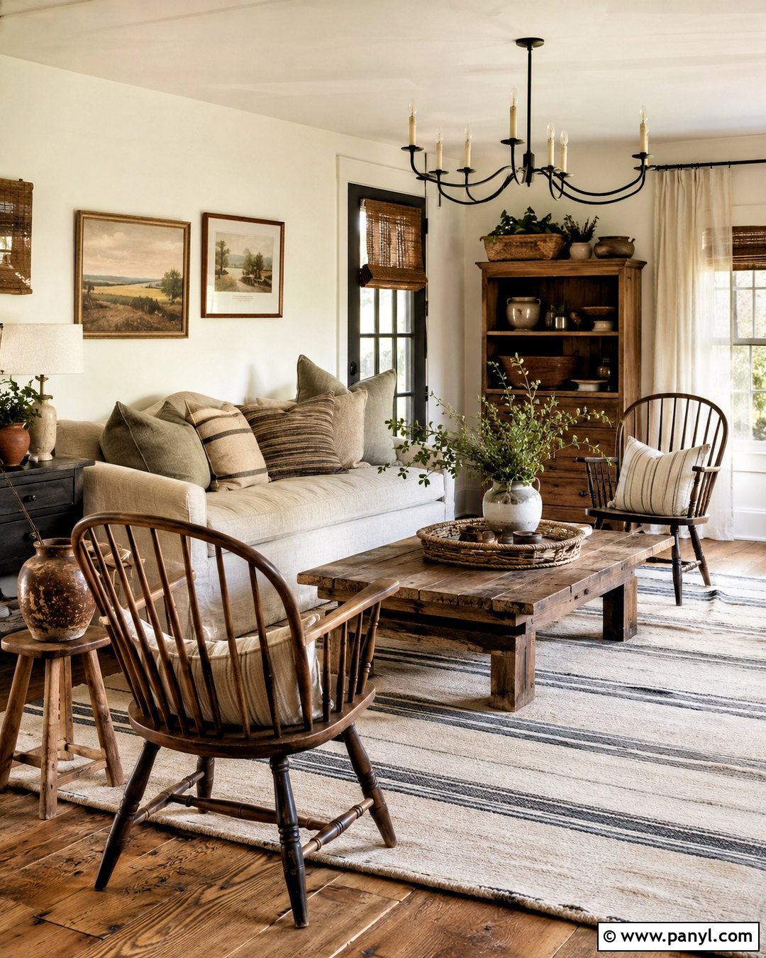 Cozy Farmhouse Living Room - 20 cozy living room design ideas
