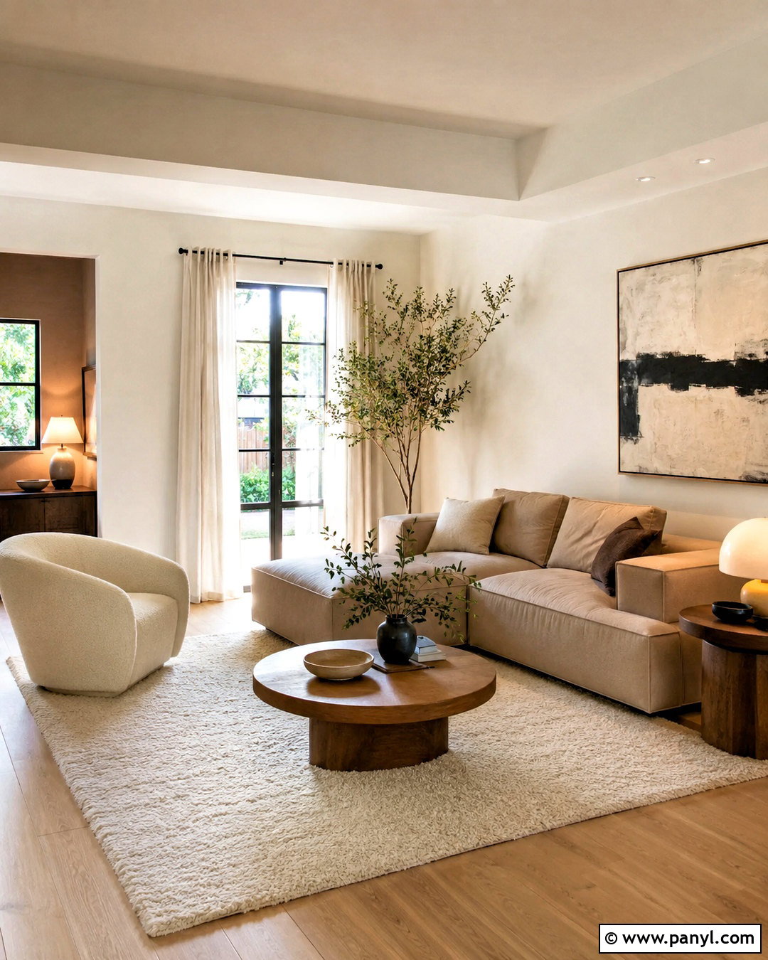 Cozy Minimalist Living Room - 20 cozy living room design ideas