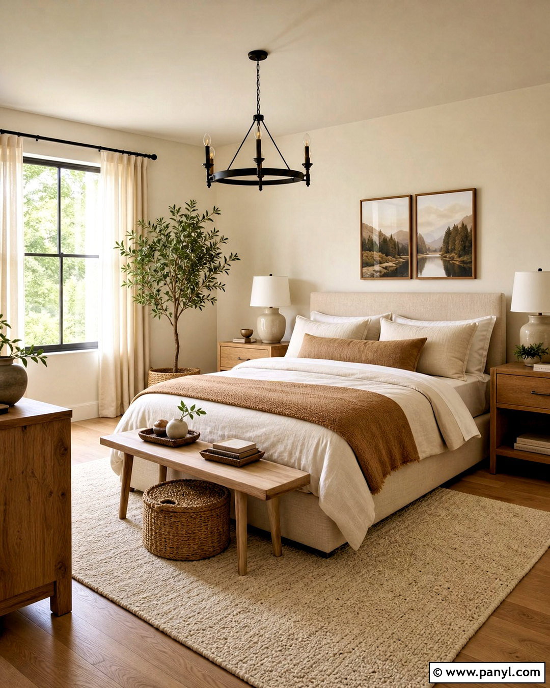 Cozy Neutral Room - 20 room inspo ideas
