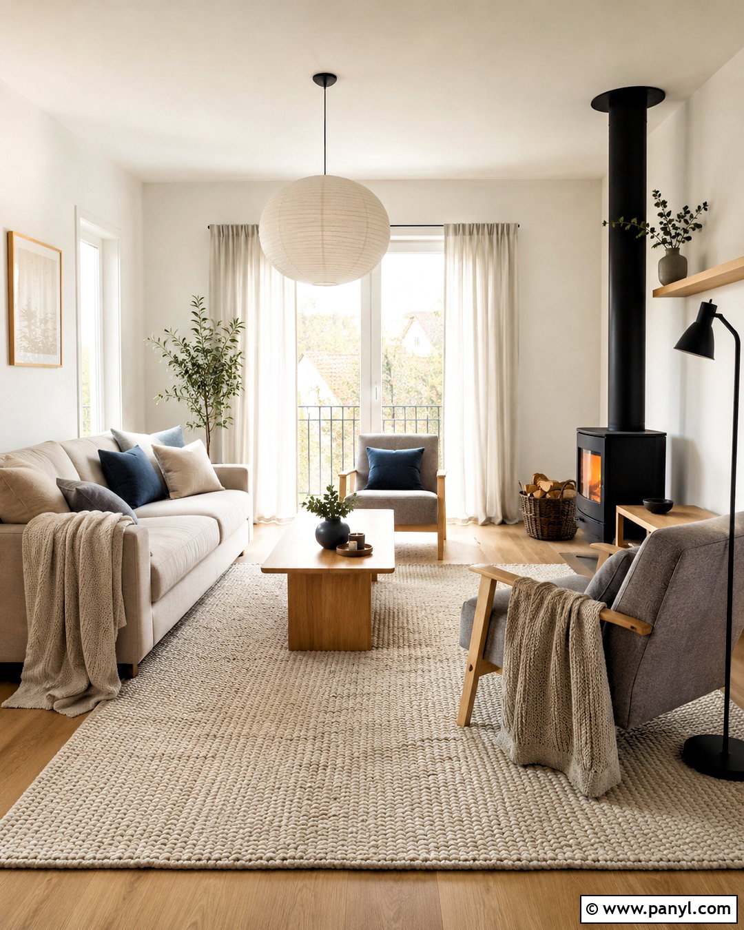 Cozy Scandinavian Living Room - 20 cozy living rooms