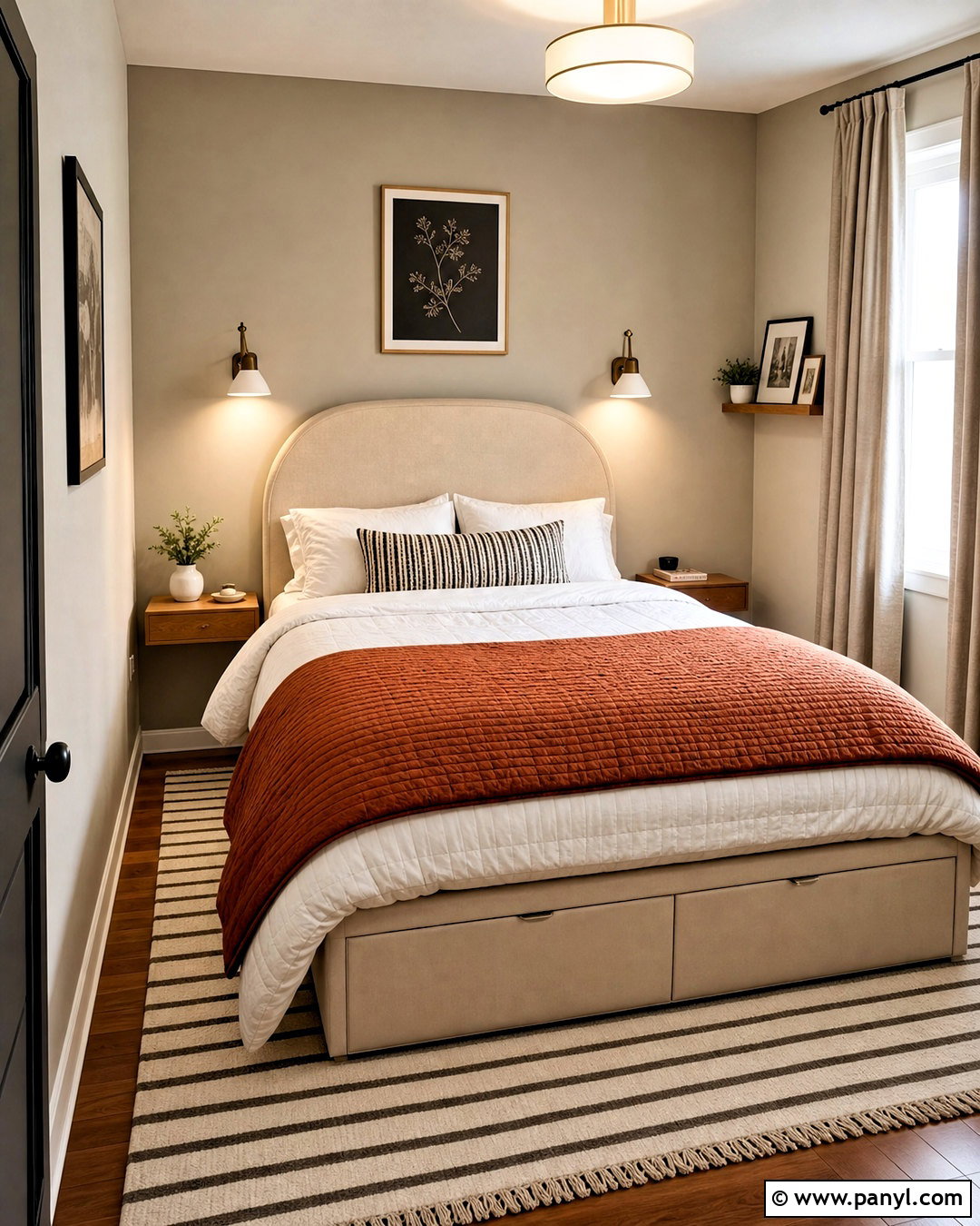 Cozy Small Bedroom Interior - 20 bedroom interior ideas