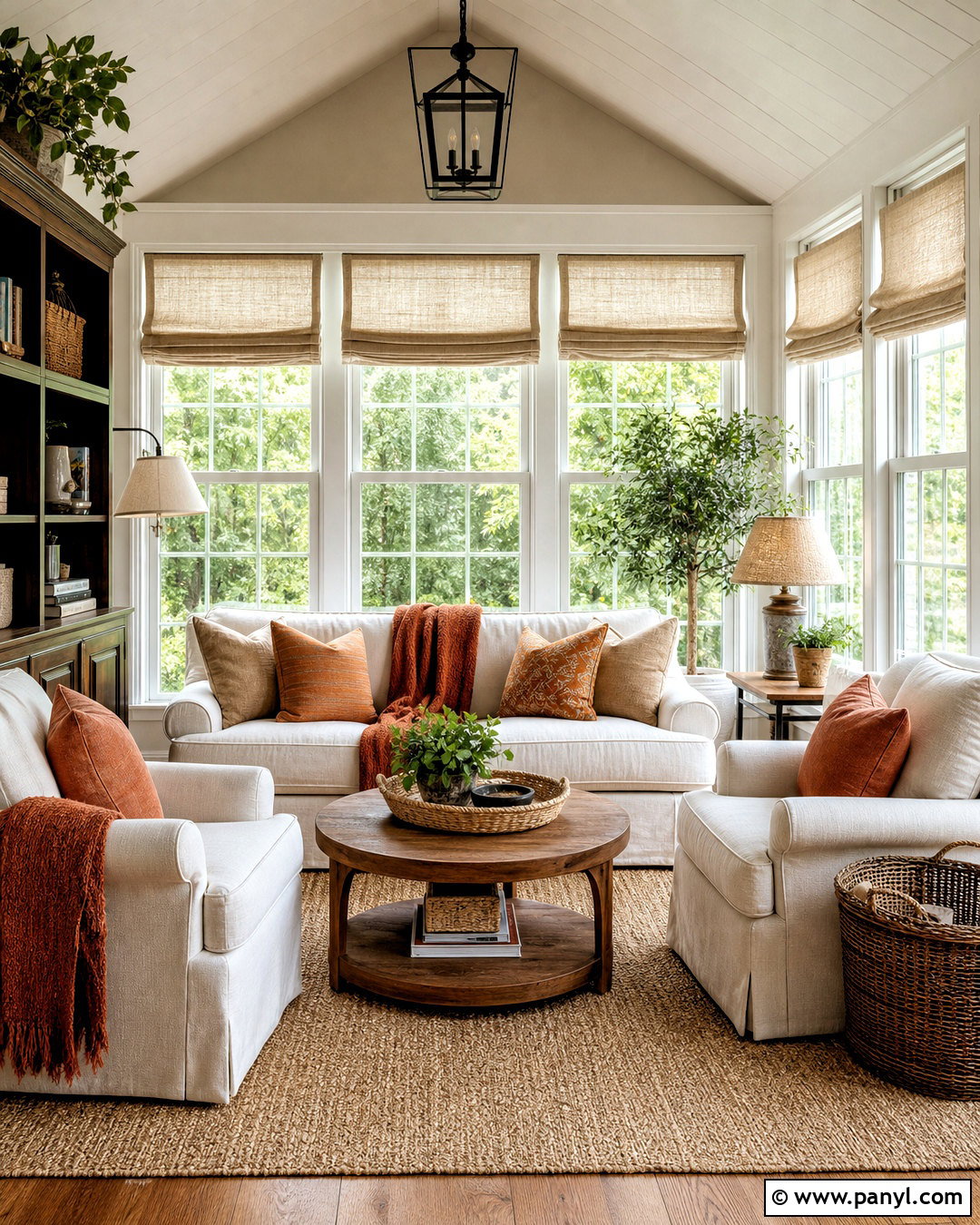 Cozy Sunroom Interior - 20 sunroom interior design ideas