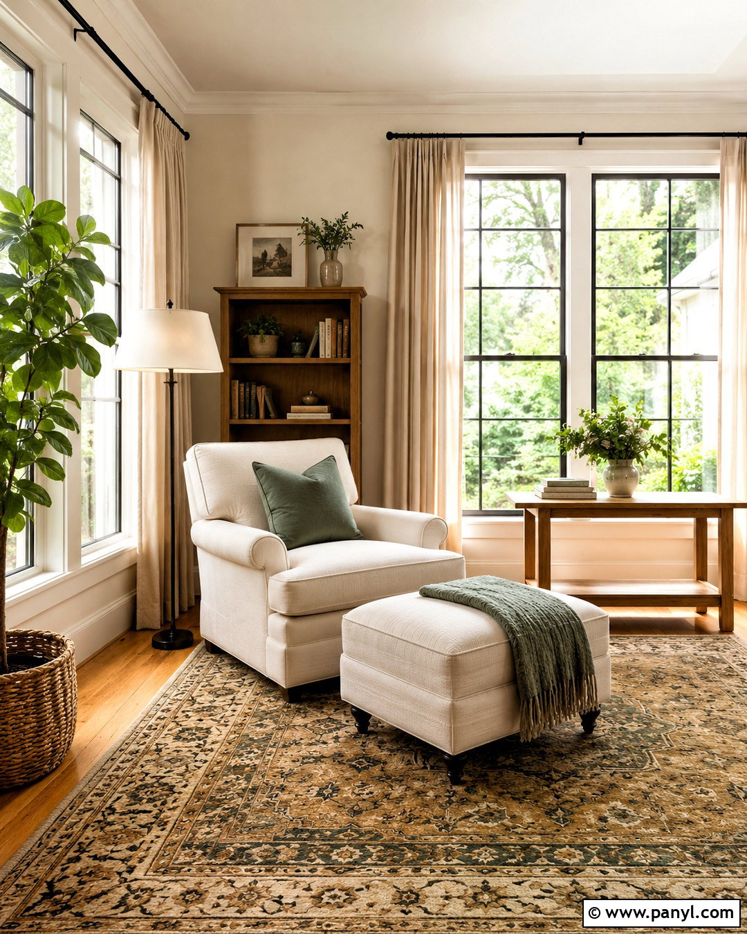 Cozy Sunroom Reading Nook - 20 cozy sunroom decorating ideas