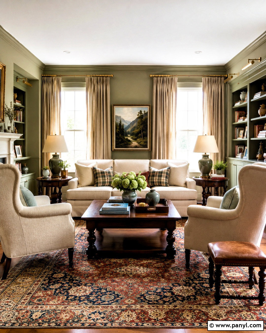 Cozy Traditional Living Room - 20 cozy living rooms