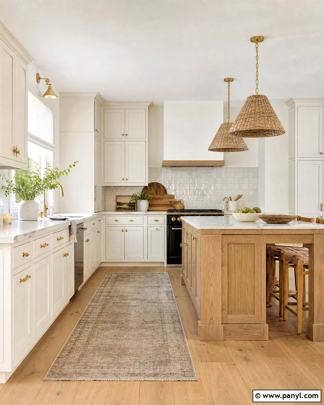 Cozy White Kitchen - 20 cozy kitchen ideas