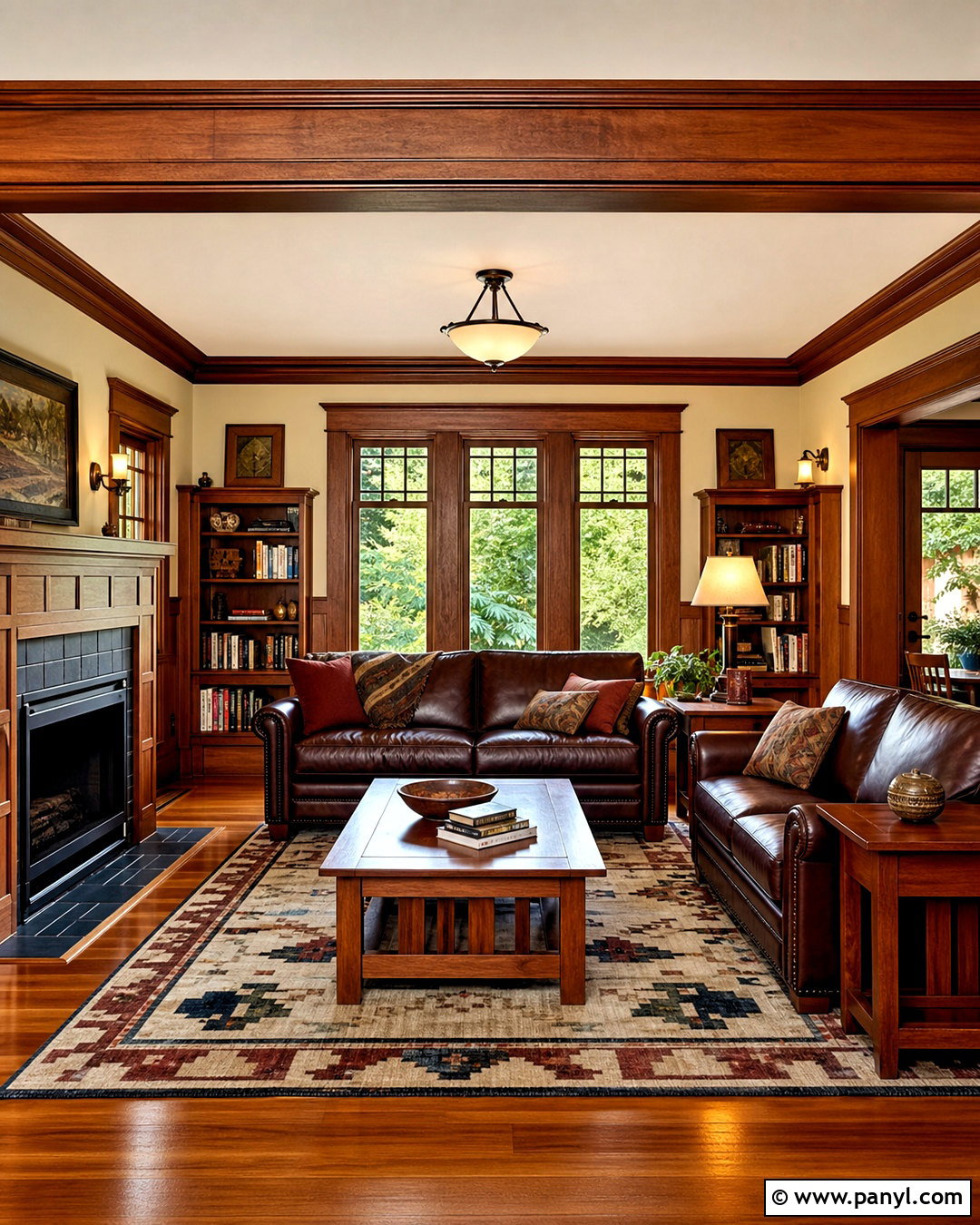 Craftsman Wood Trim - 20 wood trim interior ideas