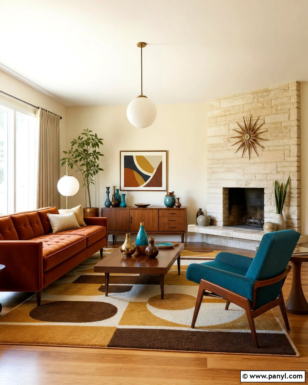 Cream 60s Wall Color - 20 60S Wall Color ideas