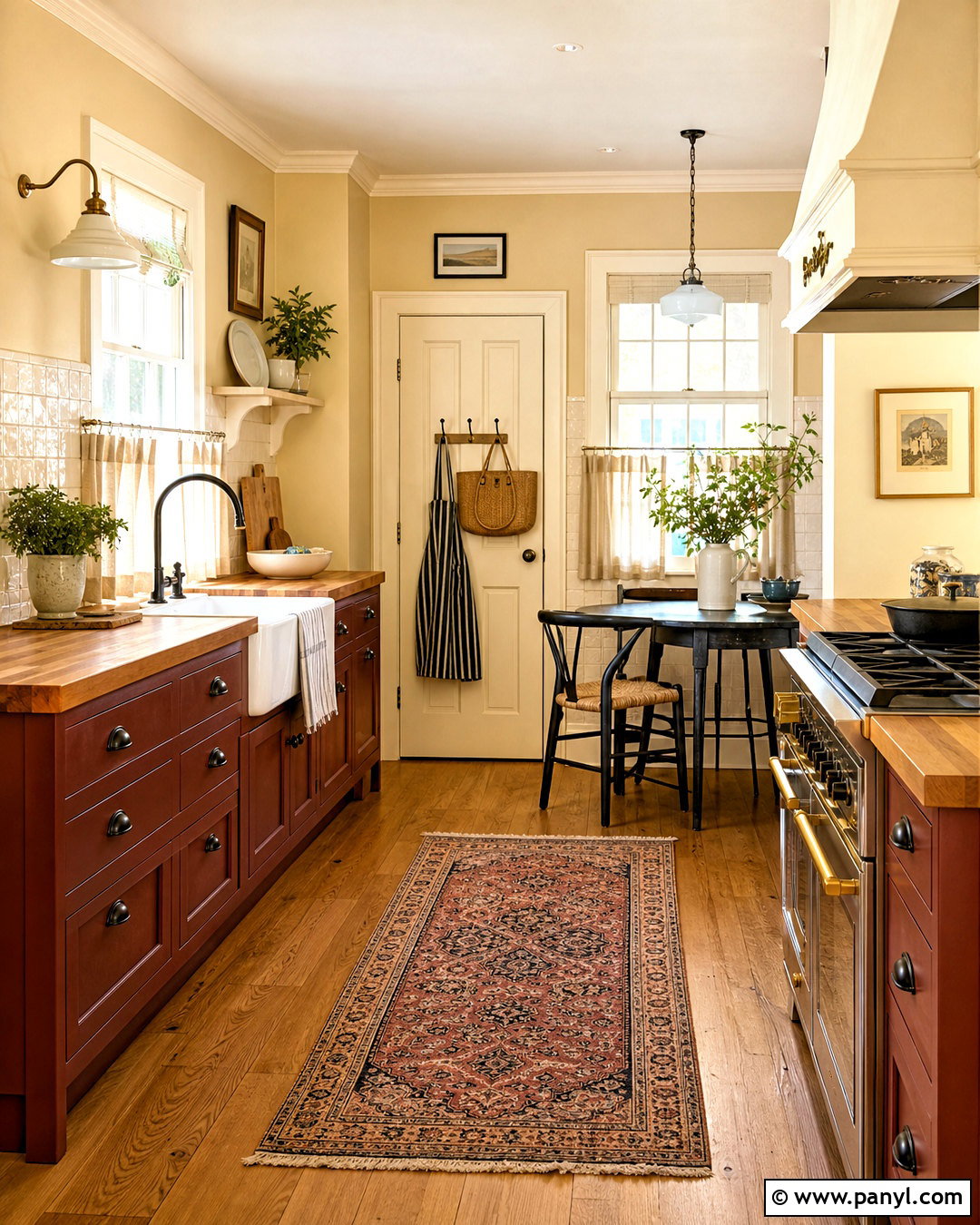 Cream And Brick Red Paint Color Palette - 20 interior paint color palette ideas