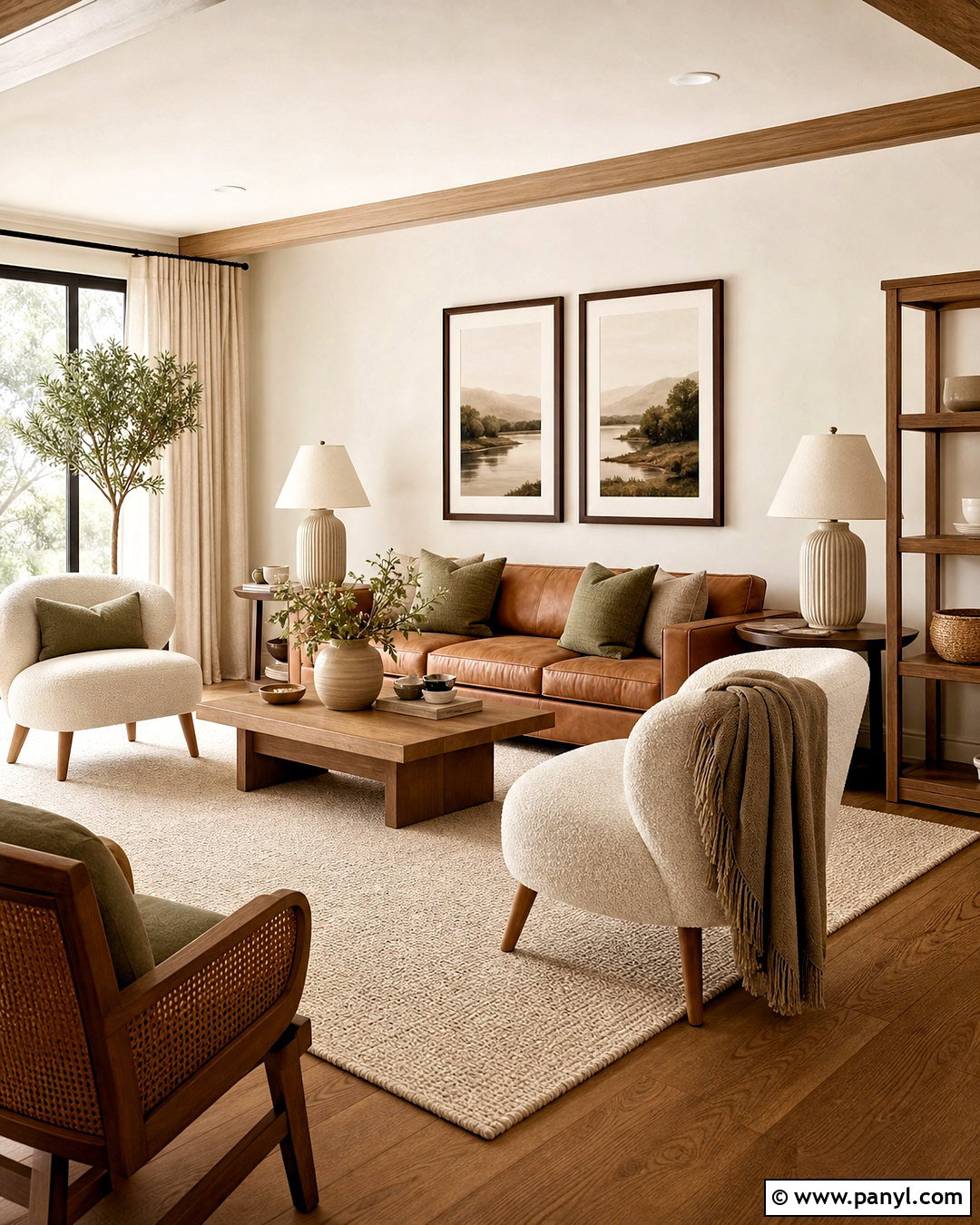 Cream And Caramel Room Color Combination - 20 aesthetic room colour combination ideas