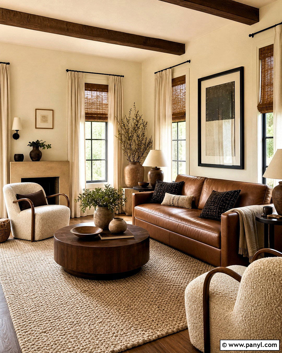 Cream And Caramel Sitting Room Color Scheme - 20 sitting room ideas color schemes