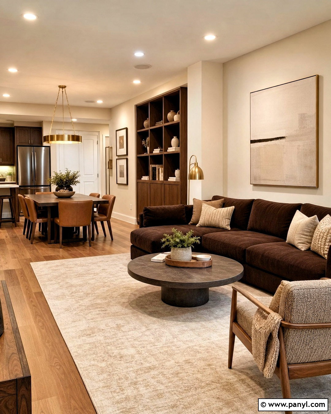 Cream And Chocolate Brown Apartment Color Palette - 20 apartment color palette ideas