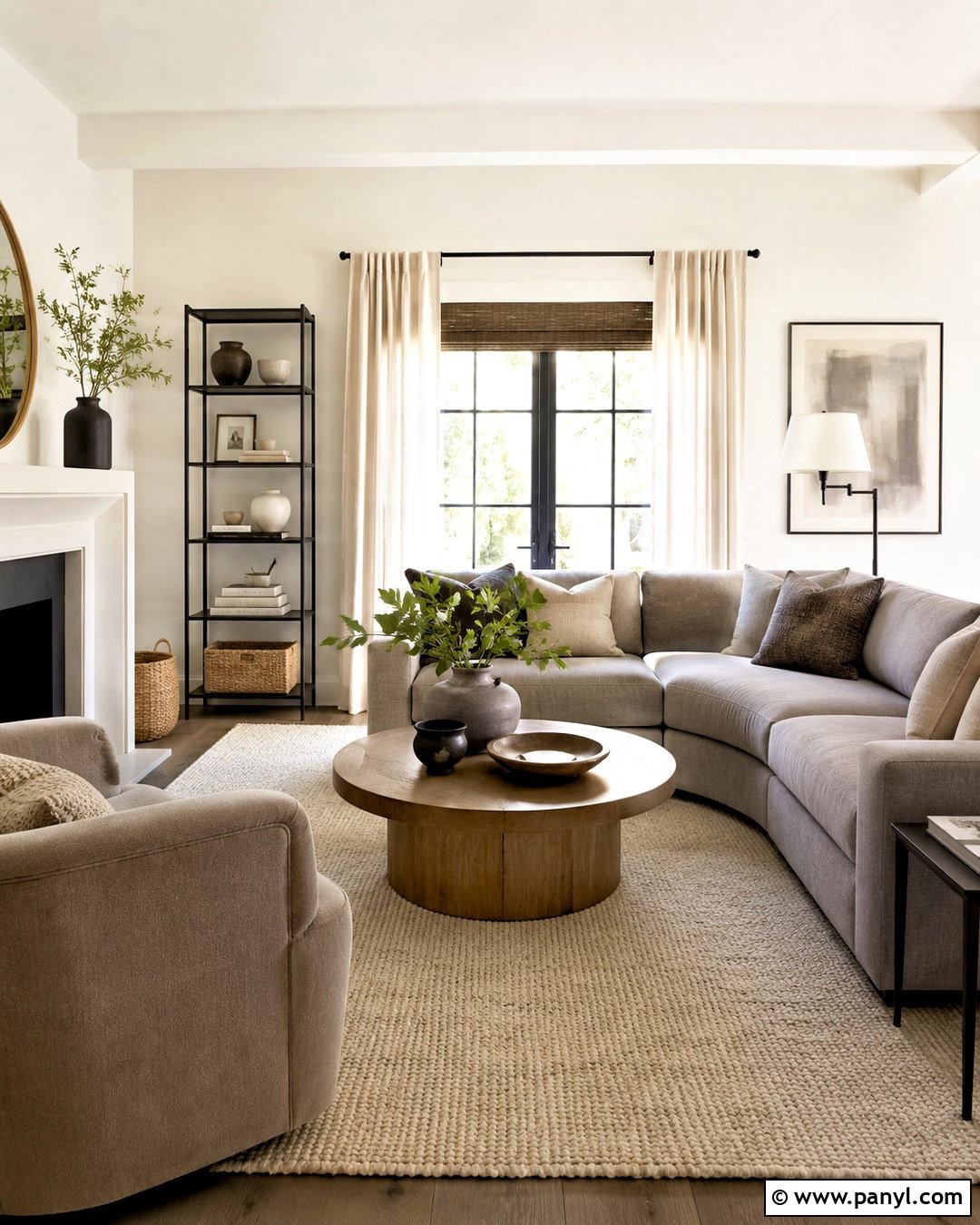 Cream And Gray Living Room - 20 cream paint living room ideas