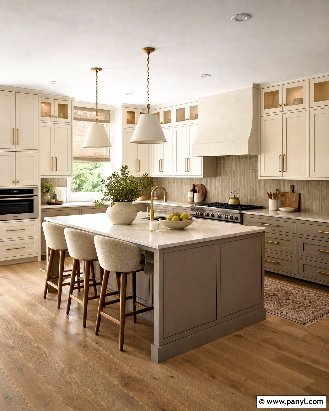 Cream And Greige Kitchen - 20 cream kitchen colour schemes