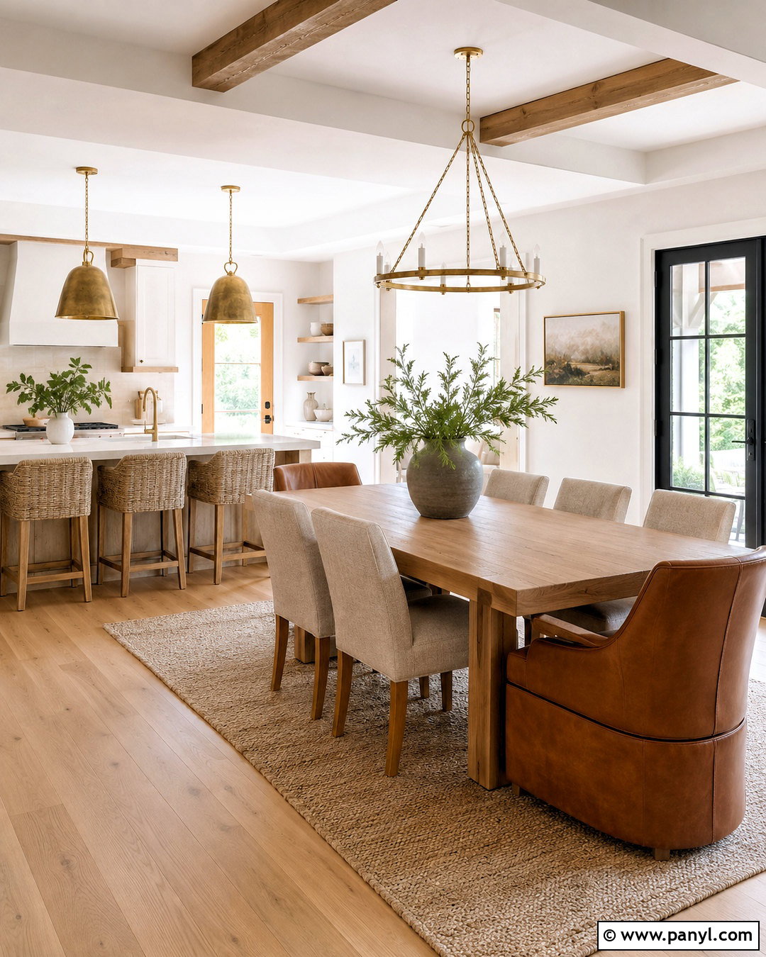 Cream And Natural Oak Modern Farmhouse Color Scheme - 20 modern farmhouse color scheme ideas
