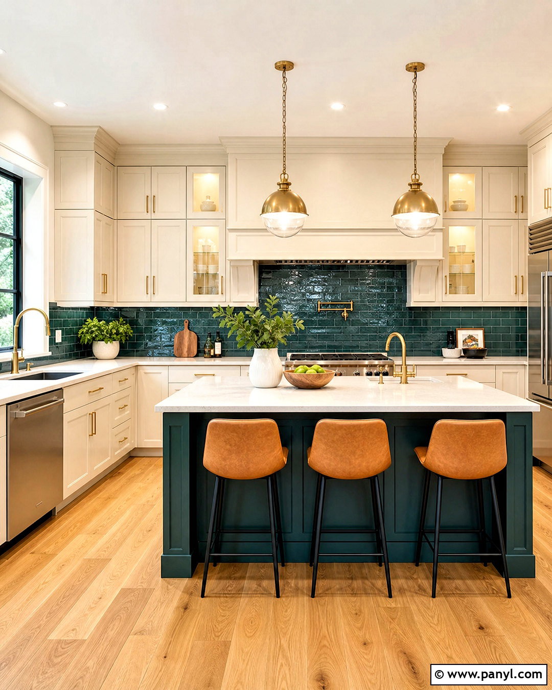 Cream And Teal Kitchen - 20 cream kitchen colour schemes