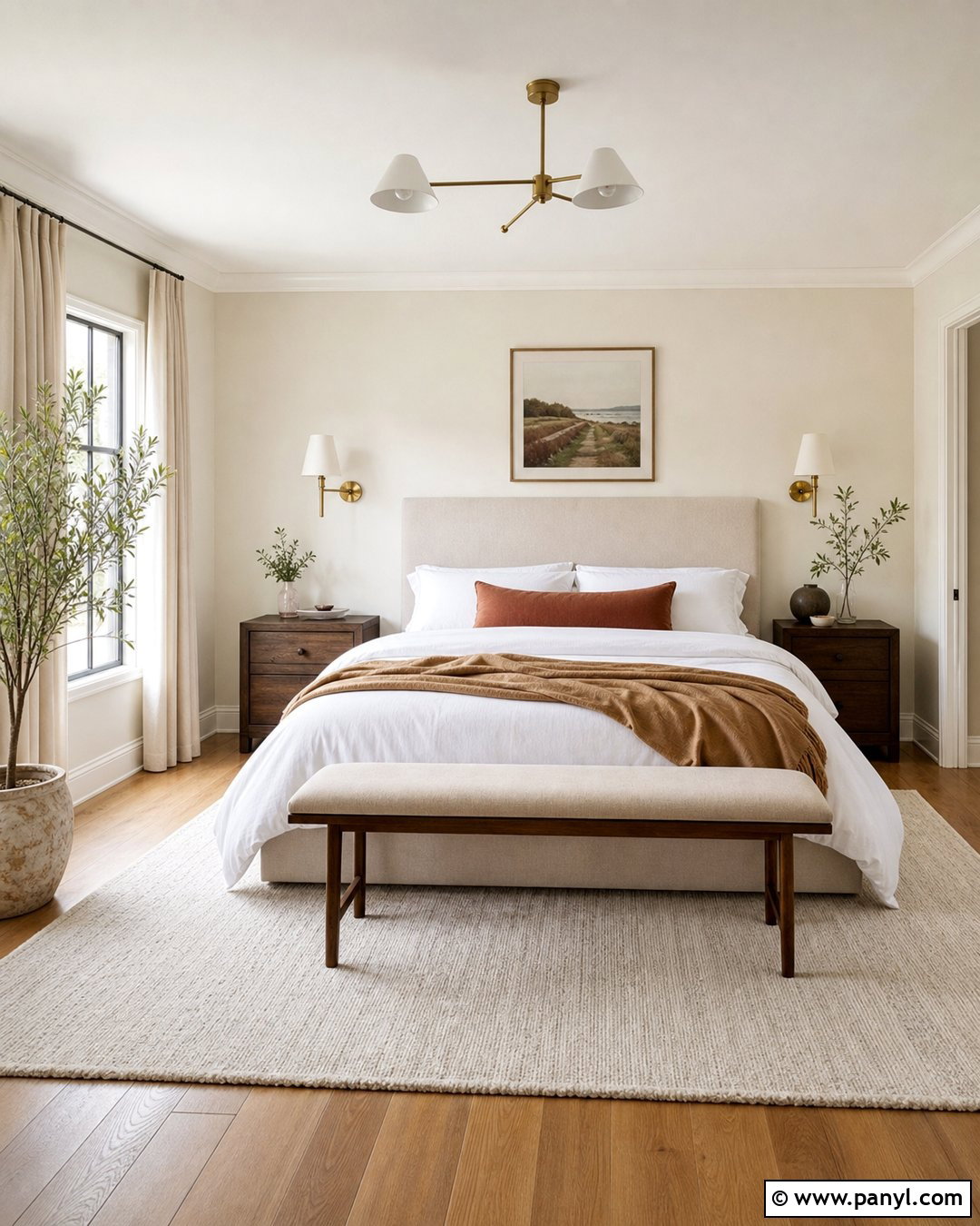 Cream Bedroom Walls - 50 home wall colour ideas
