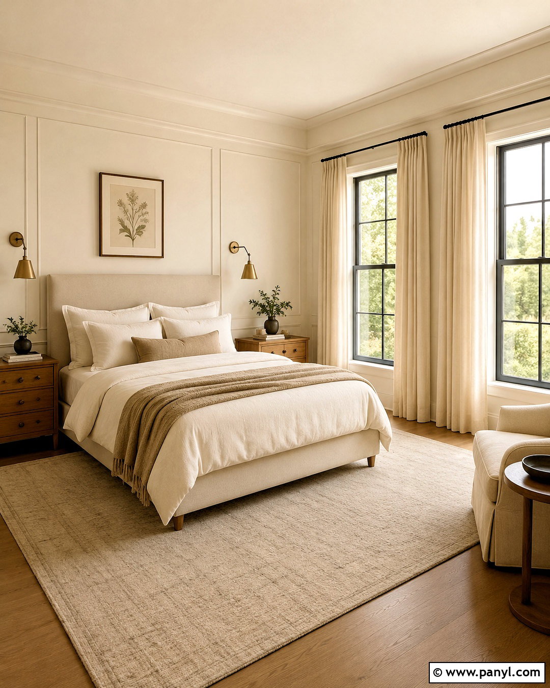 Cream Bedroom Walls And Trim - 35 trim and walls same color ideas