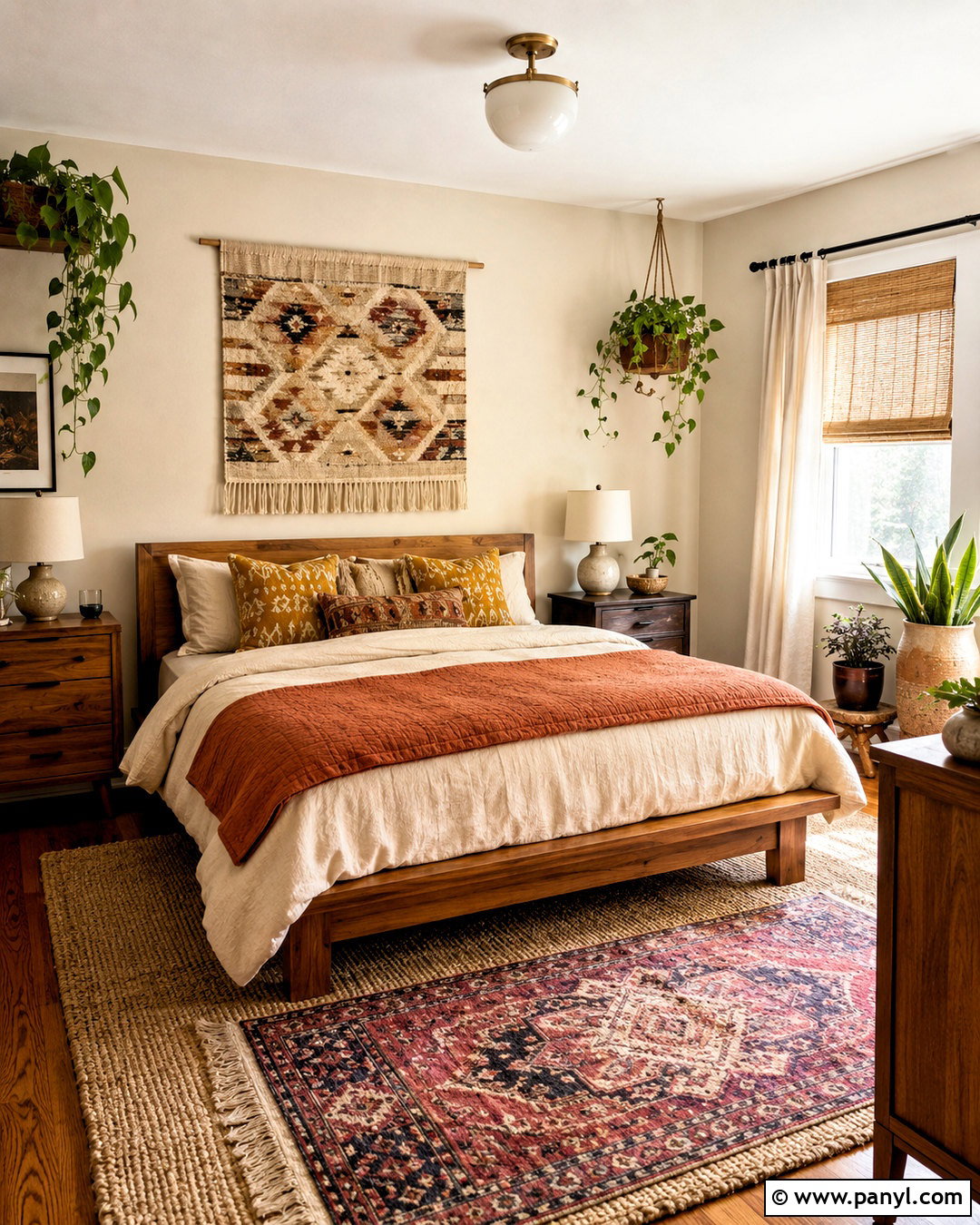 Cream Boho Bedroom Paint Color - 20 boho bedroom paint colors