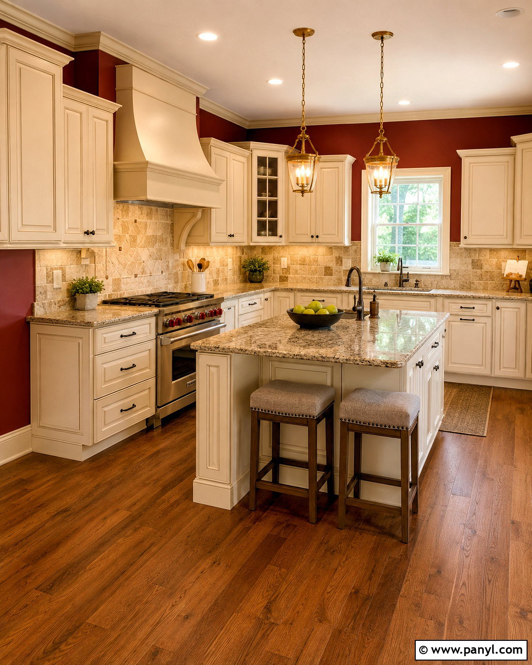Cream Cabinets With Red Walls - 20 What Color Cabinets Go With Red Walls