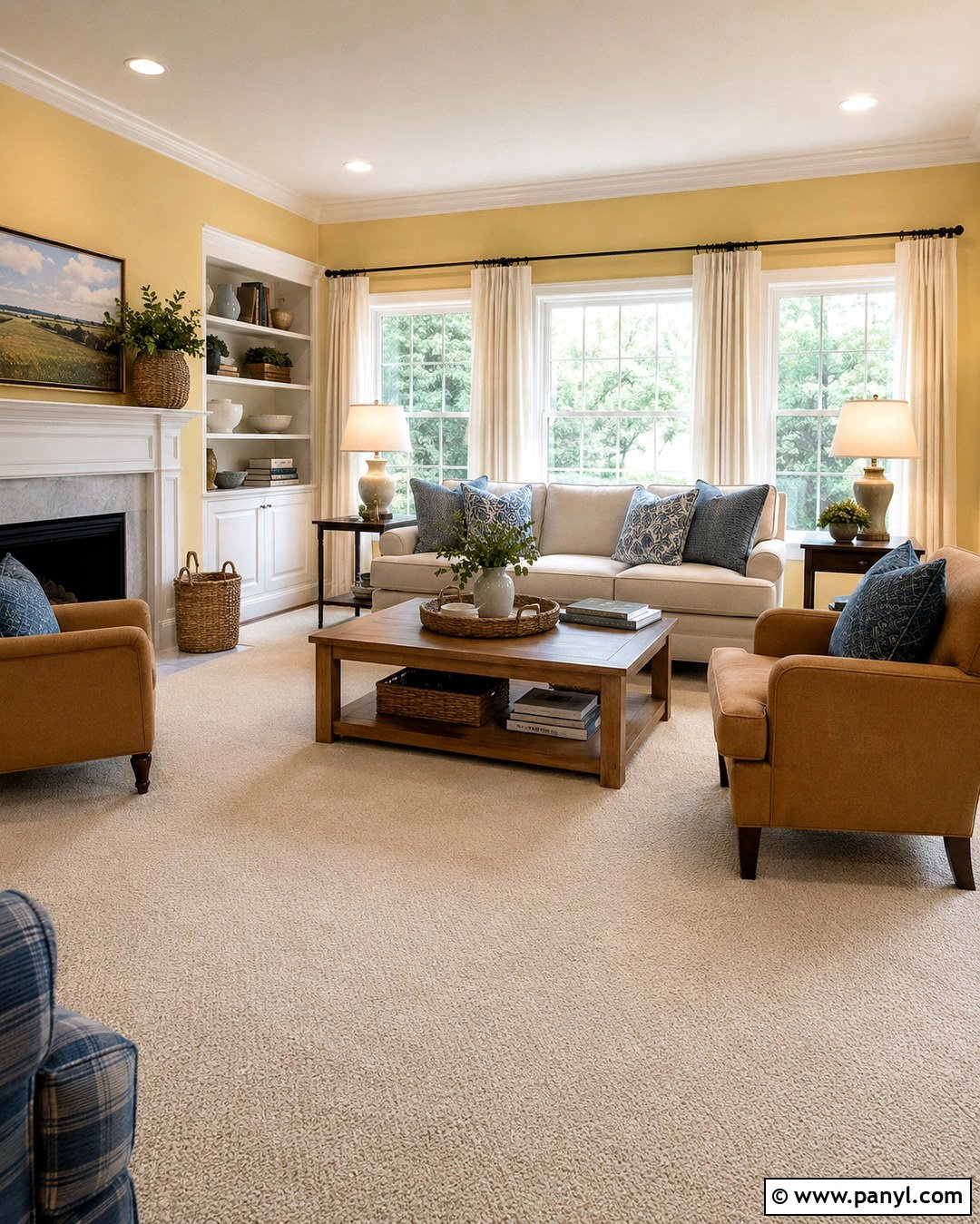 Cream Carpet With Yellow Walls - 20 What Color Carpet Goes With Yellow Walls