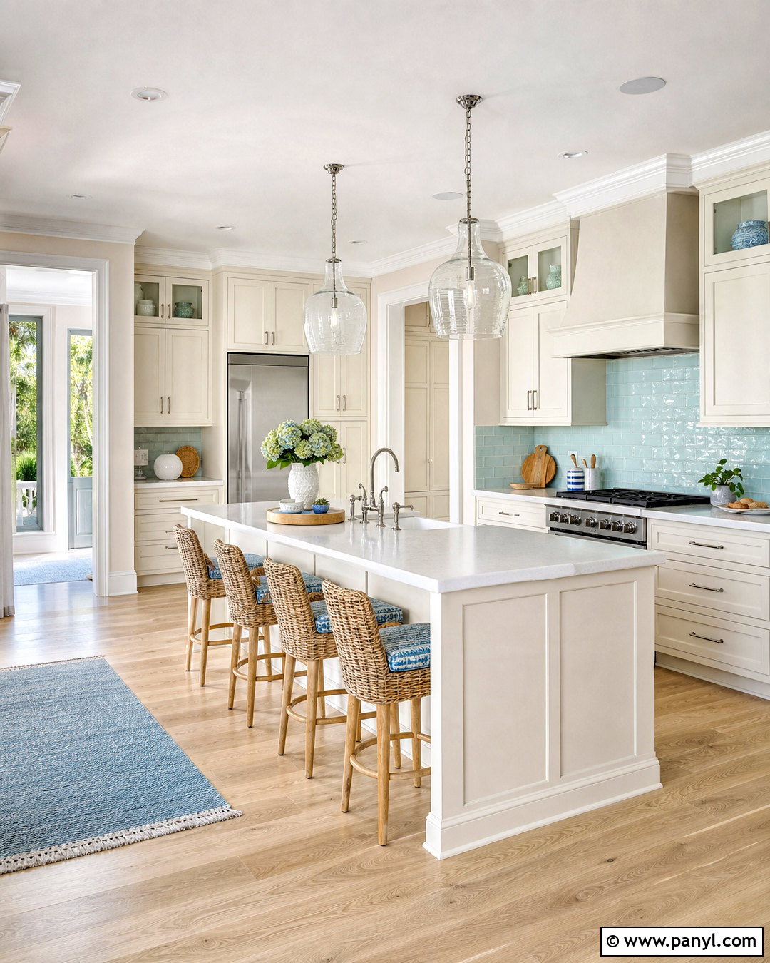 Cream Coastal Kitchen - 20 cream kitchen ideas