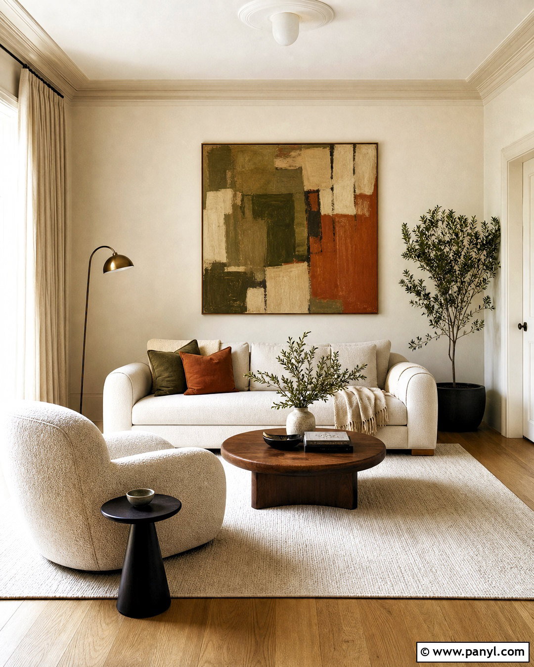 Cream Color Drenching - 20 cream wall paint ideas