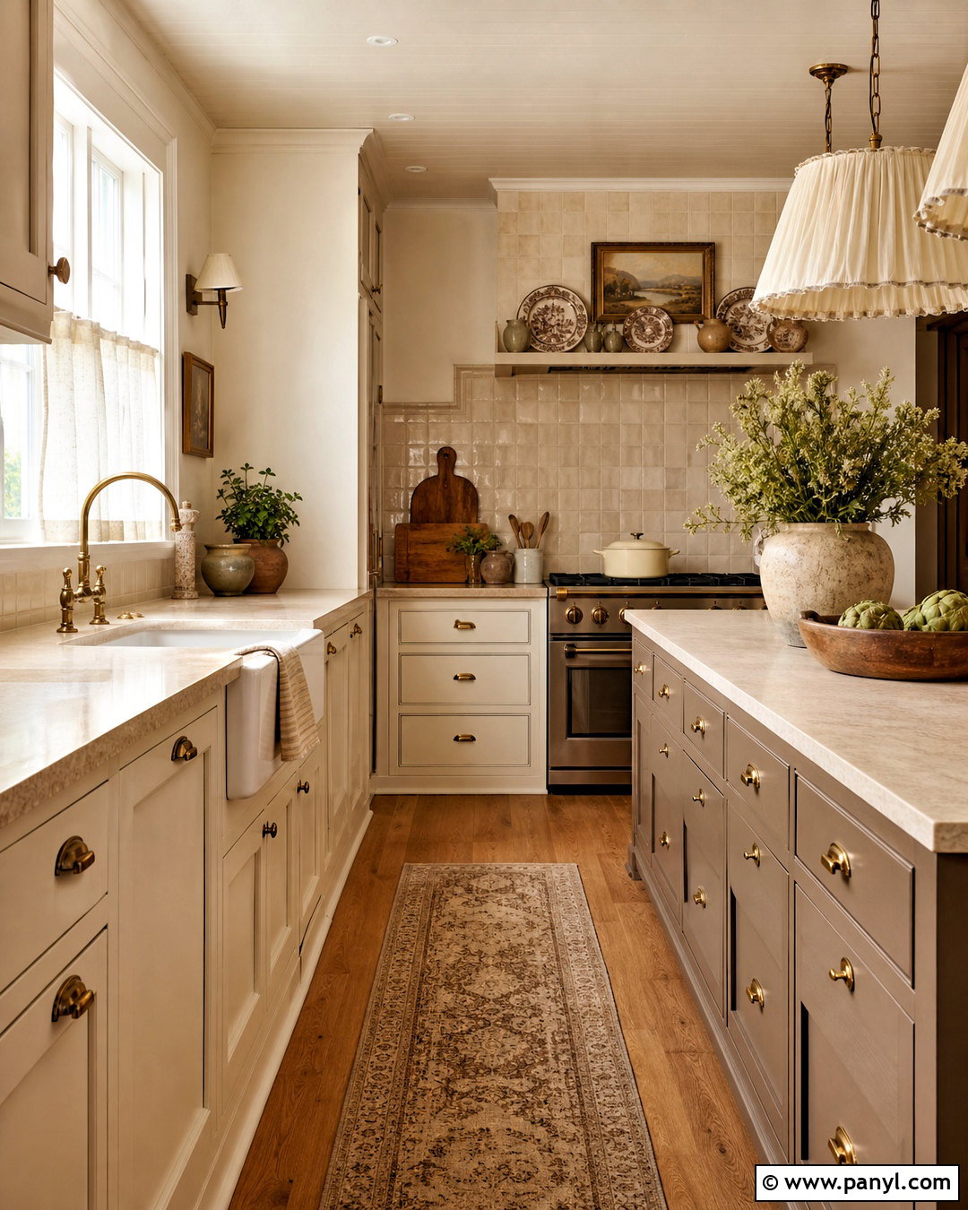 Cream Cottage Kitchen - 20 cottage kitchen ideas