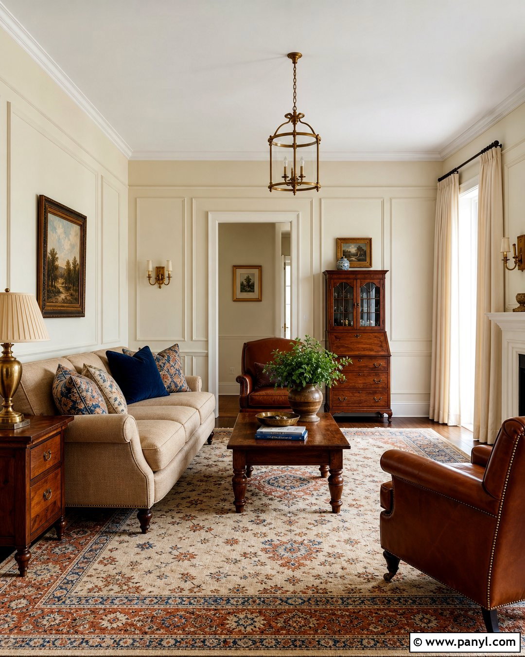 Cream Drawing Room Walls - 30 drawing room wall color ideas