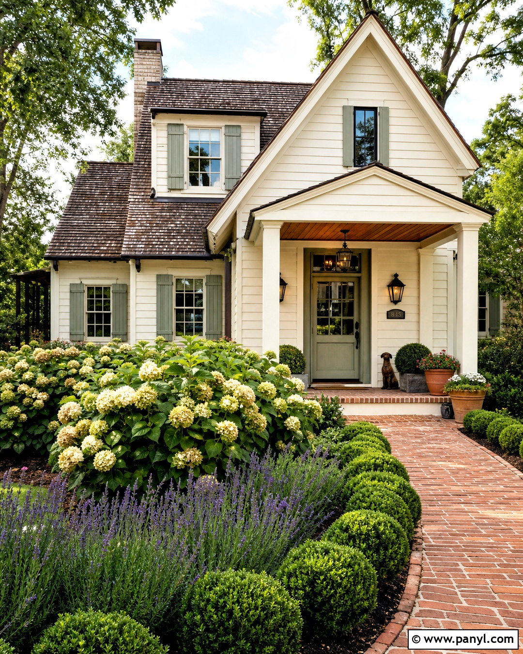 Cream Exterior With Sage Green Accents - 20 home painting ideas exterior ideas