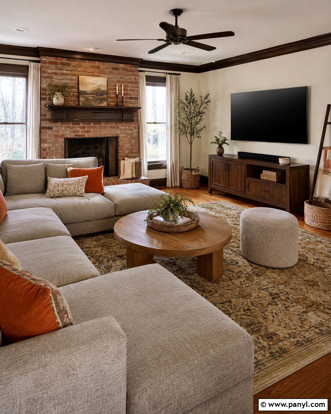 Cream Family Room Walls With Dark Brown Trim - 20 Cream Walls With Dark Brown Trim Ideas