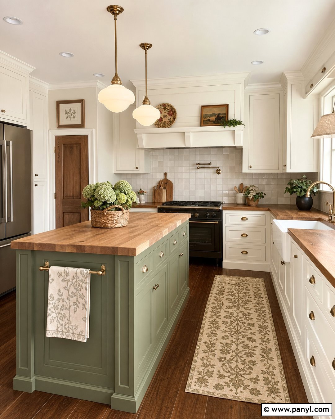 Cream Farmhouse Kitchen Walls - 30 Farmhouse Kitchen Wall Colors