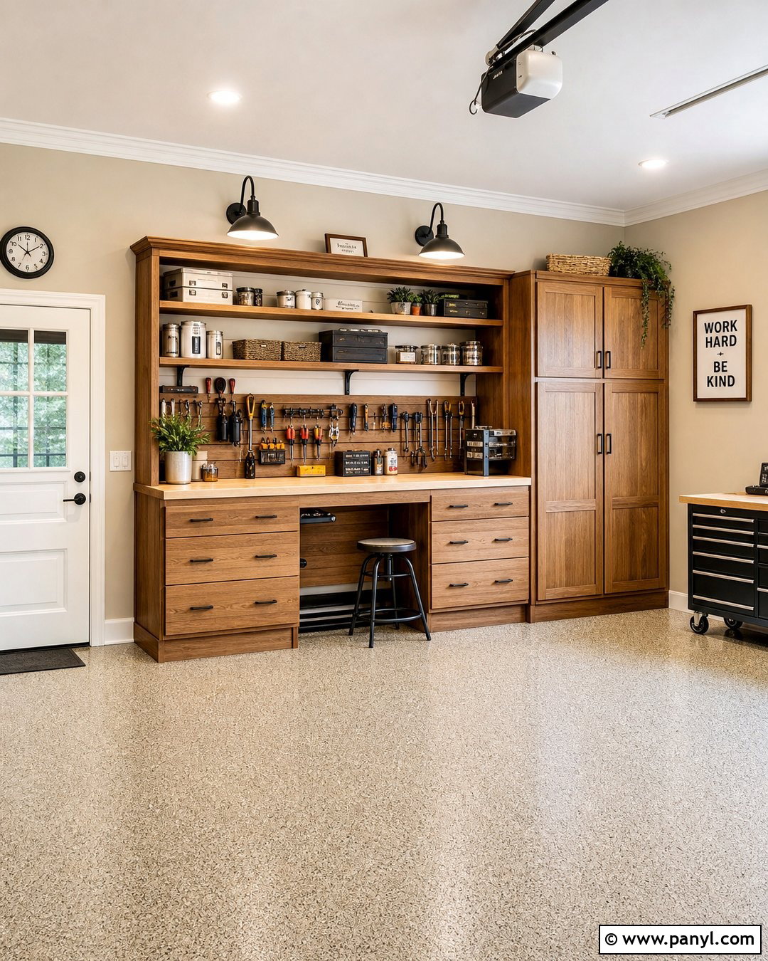 Cream Garage Walls - 35 Garage Walls Paint Colors