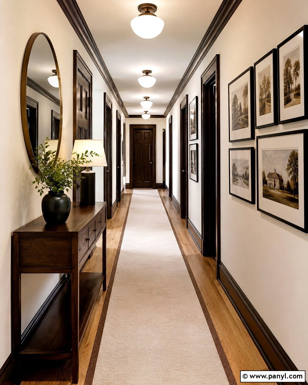 Cream Hallway Walls With Dark Brown Trim - 20 Cream Walls With Dark Brown Trim Ideas
