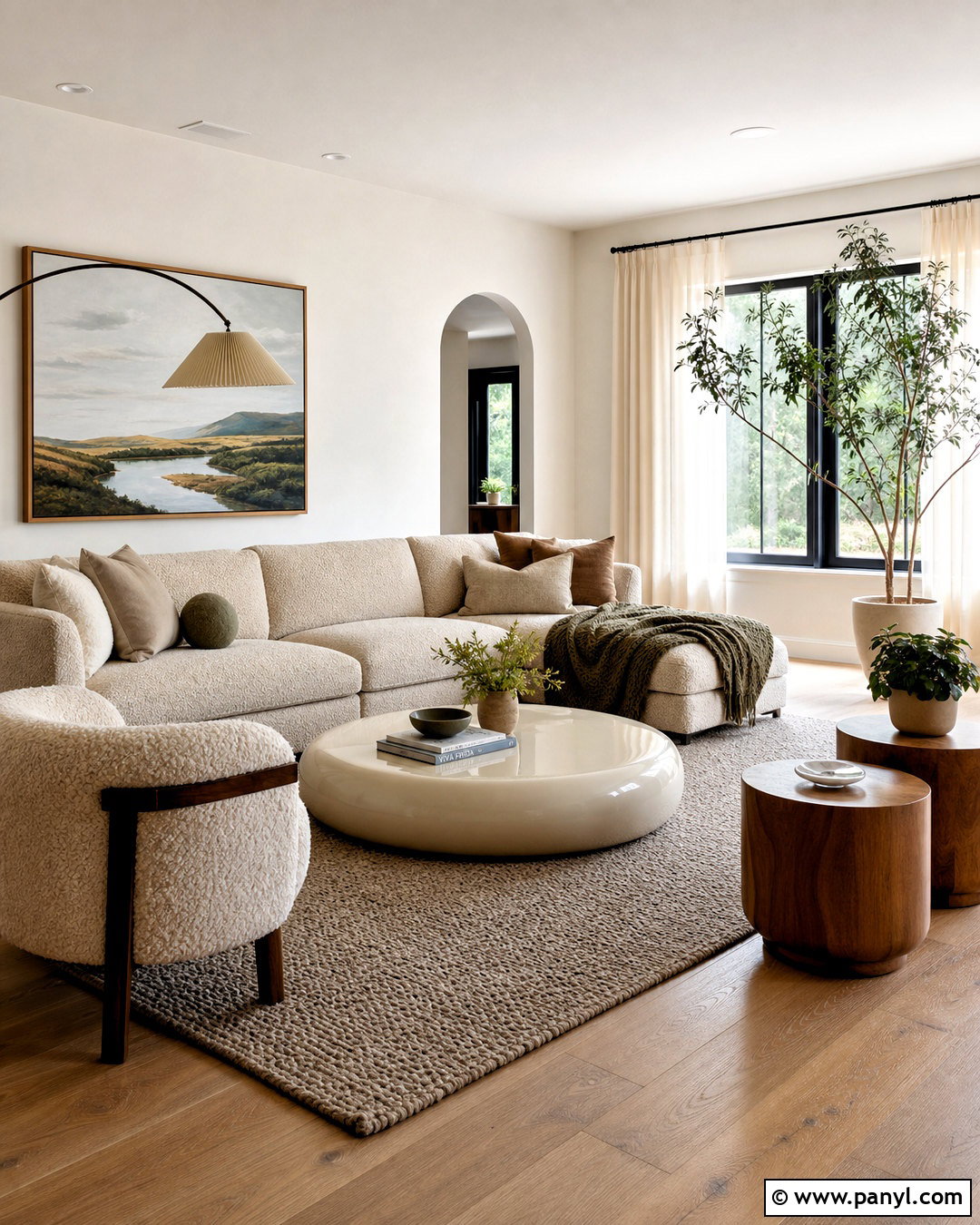 Cream High Gloss Coffee Table - 20 high gloss furniture ideas