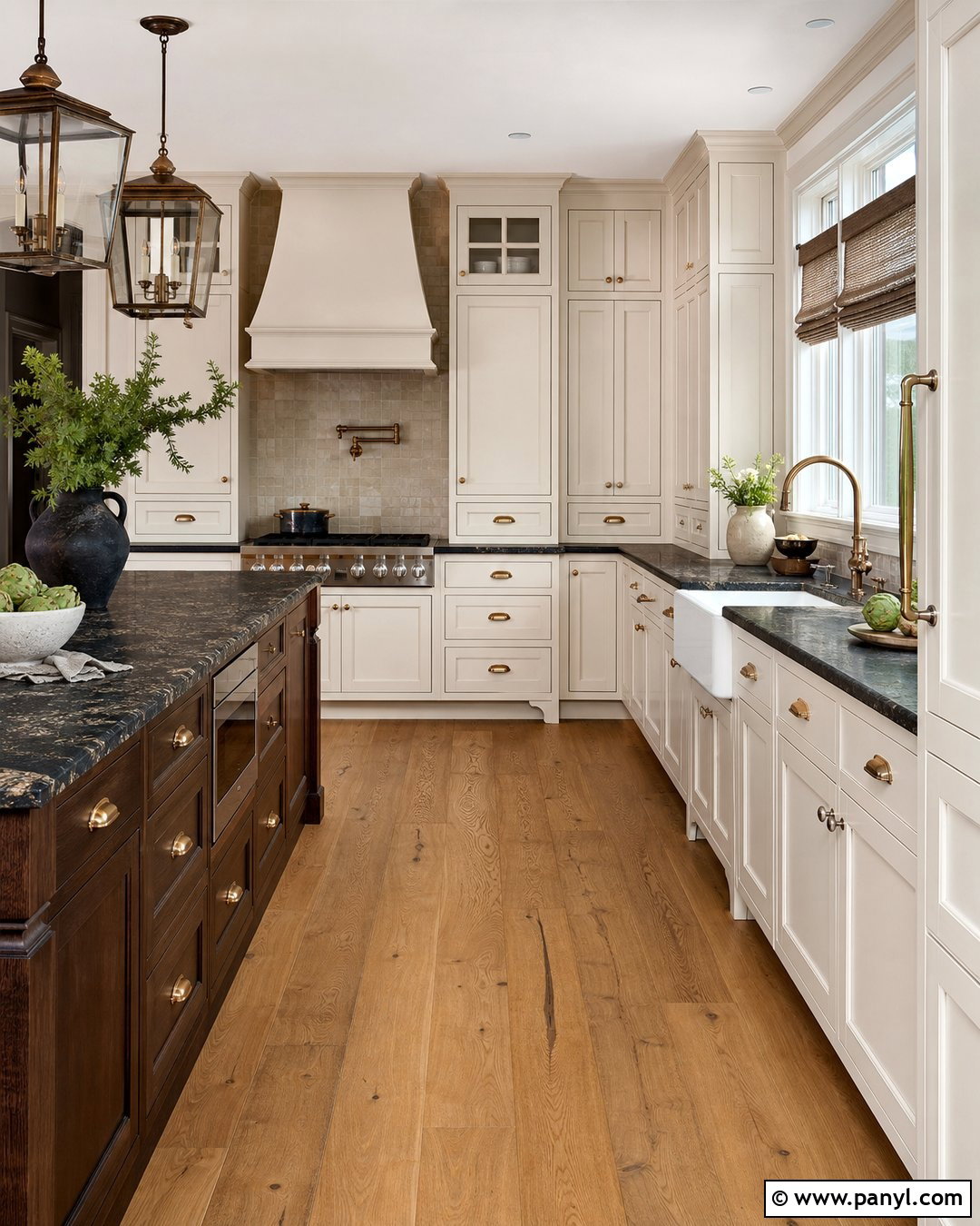 Cream Kitchen Cabinets With Dark Countertops - 20 Kitchen Cabinet Paint Colors With Dark Countertops