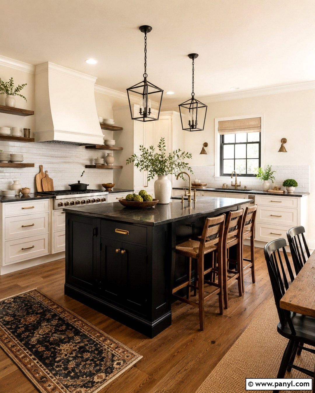 Cream Kitchen Walls - 20 Wall Color For Black And White Kitchen Ideas