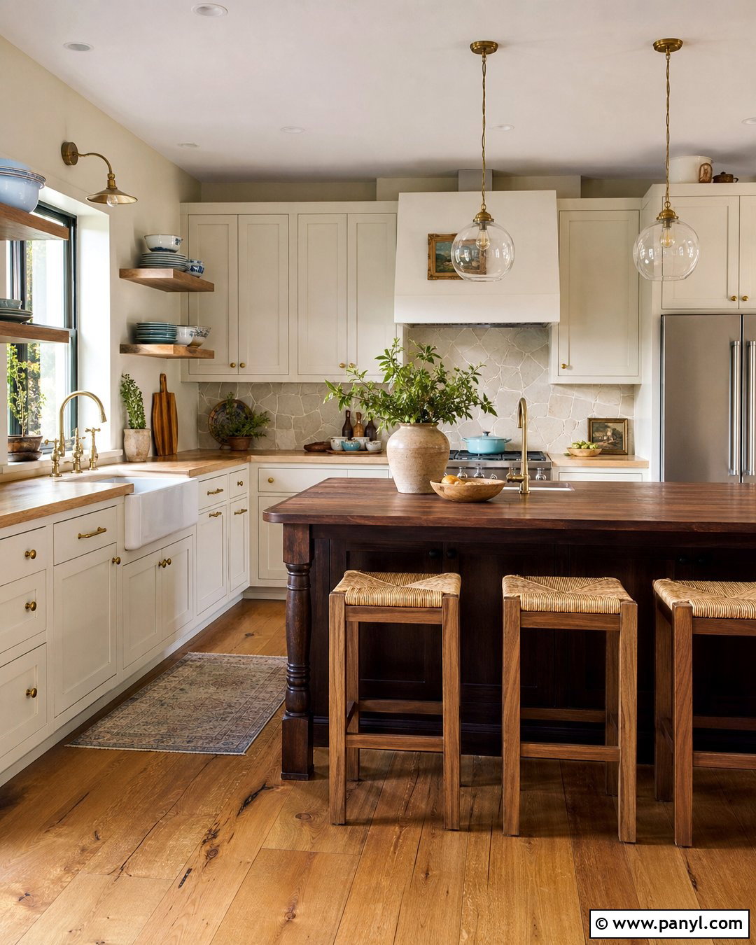 Cream Kitchen Walls - 35 Kitchen Color Ideas For Walls