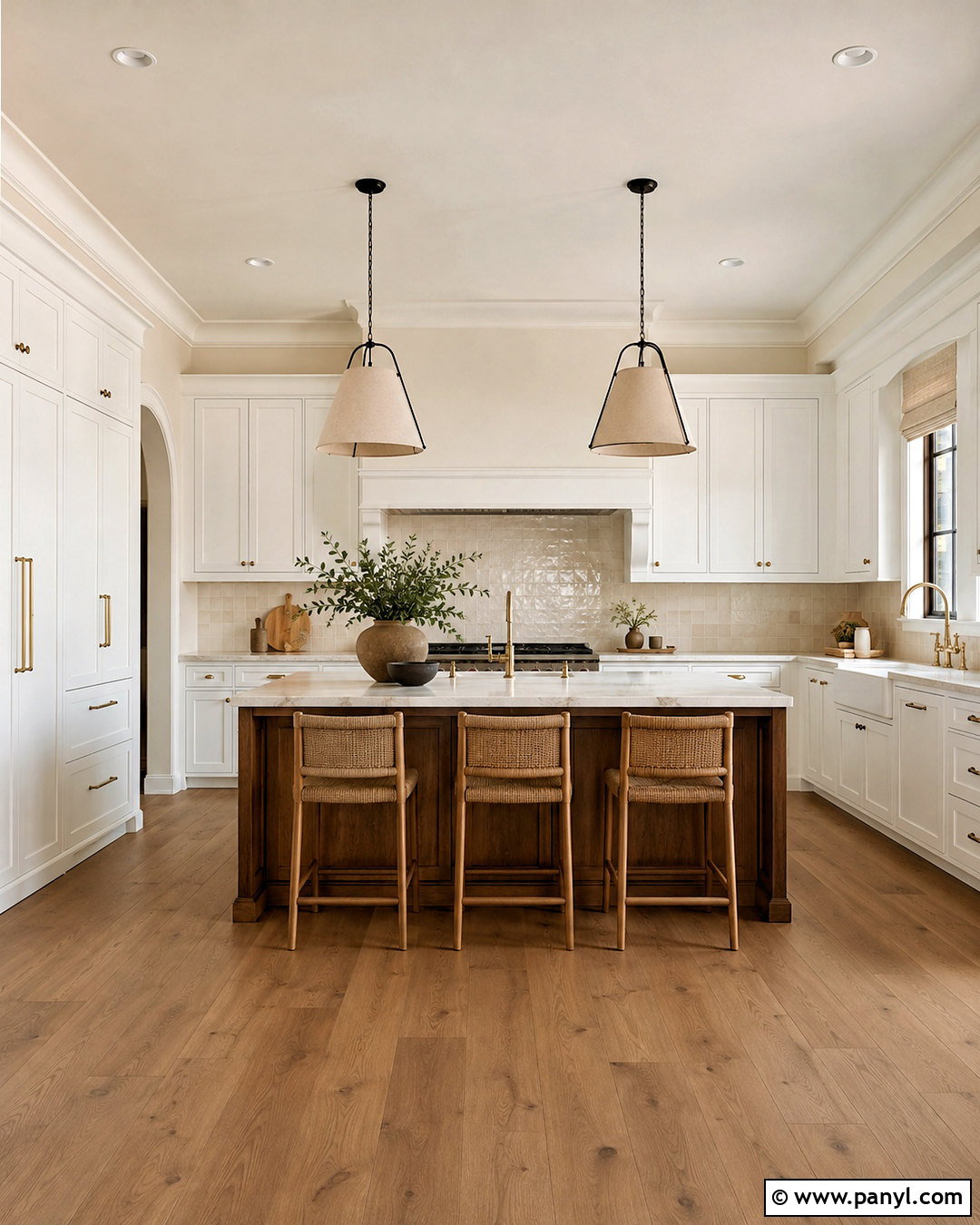 Cream Kitchen Walls - 35 white kitchen cabinets wall color ideas