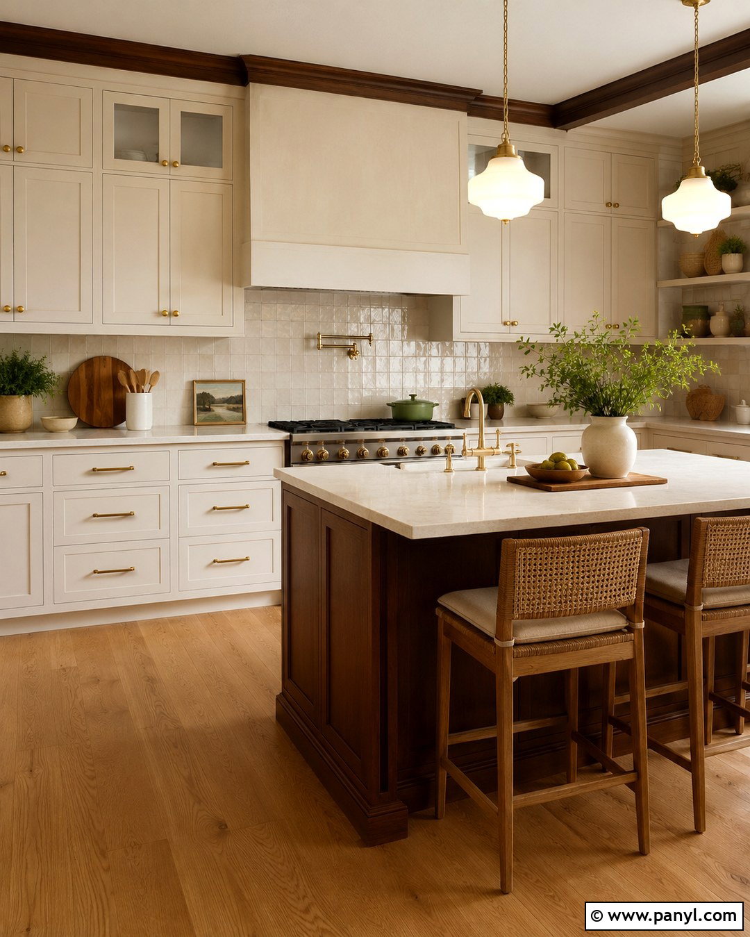 Cream Kitchen Walls With Dark Brown Trim - 20 Cream Walls With Dark Brown Trim Ideas