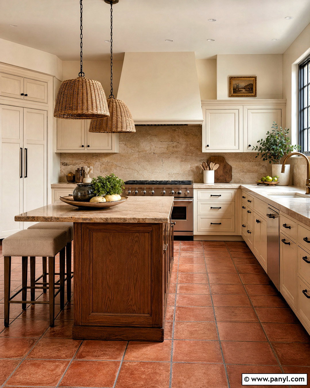 20 Kitchen With Terra Cotta Tile Floor Ideas for Timeless Style