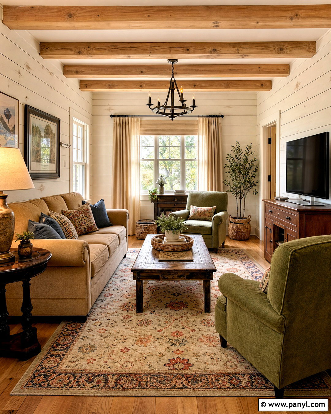 Cream Knotty Pine Walls - 20 knotty pine walls makeover ideas